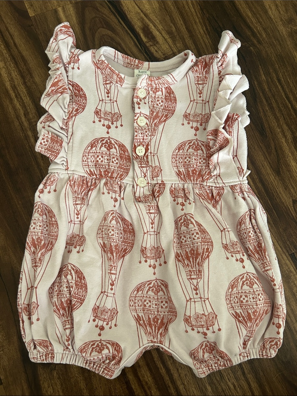 Kate Quinn Hot Air Balloon Print Romper